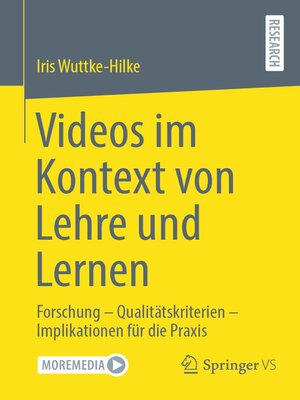 cover image of Videos im Kontext von Lehre und Lernen